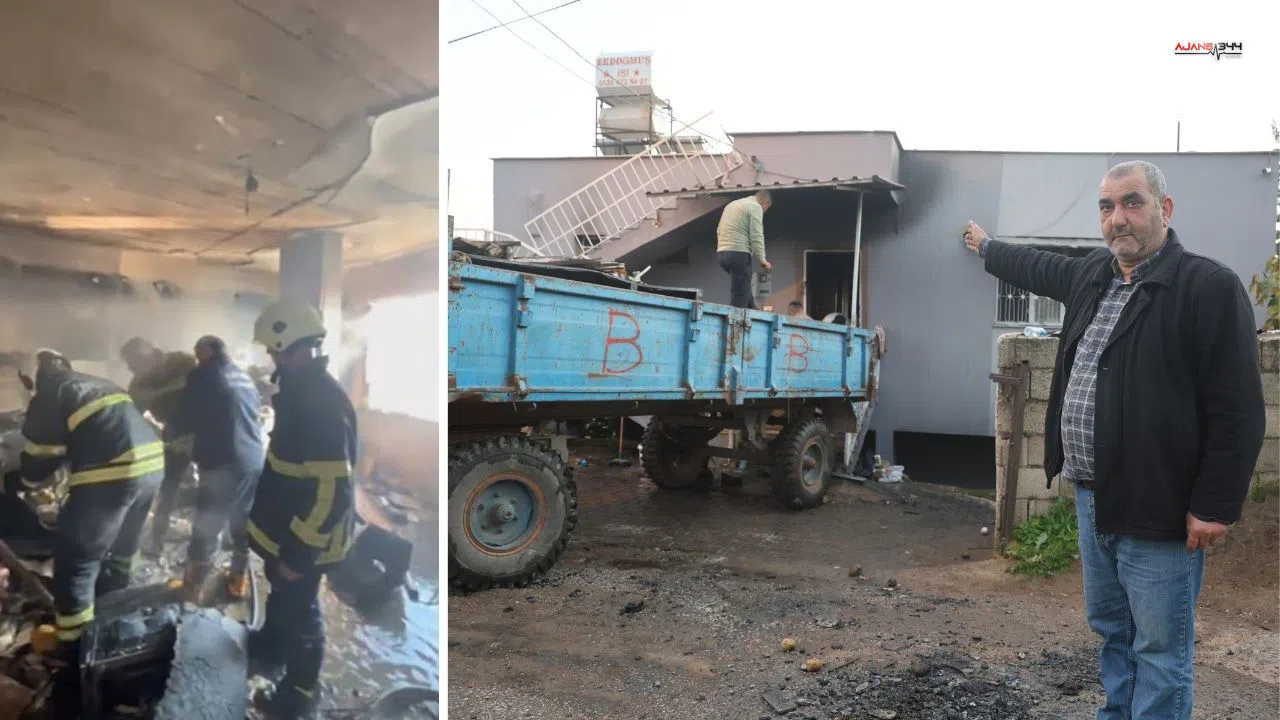 Elektriklerin gidip gelmesi mutfak yangınına neden oldu