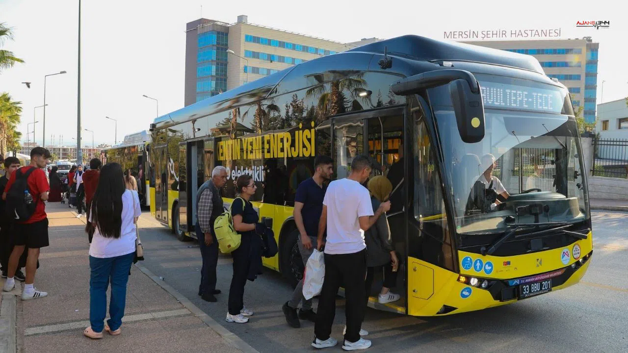 Toplu Taşımada Yeşil Adım: Mersin'de Elektrikli Otobüs Sayısı Arttı