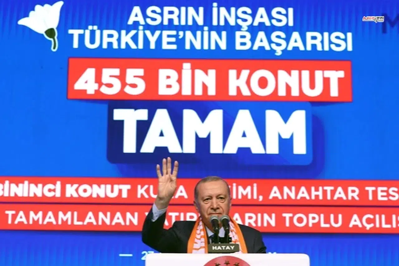 Erdoğan: 455 Bininci Konutu Teslim Ettik