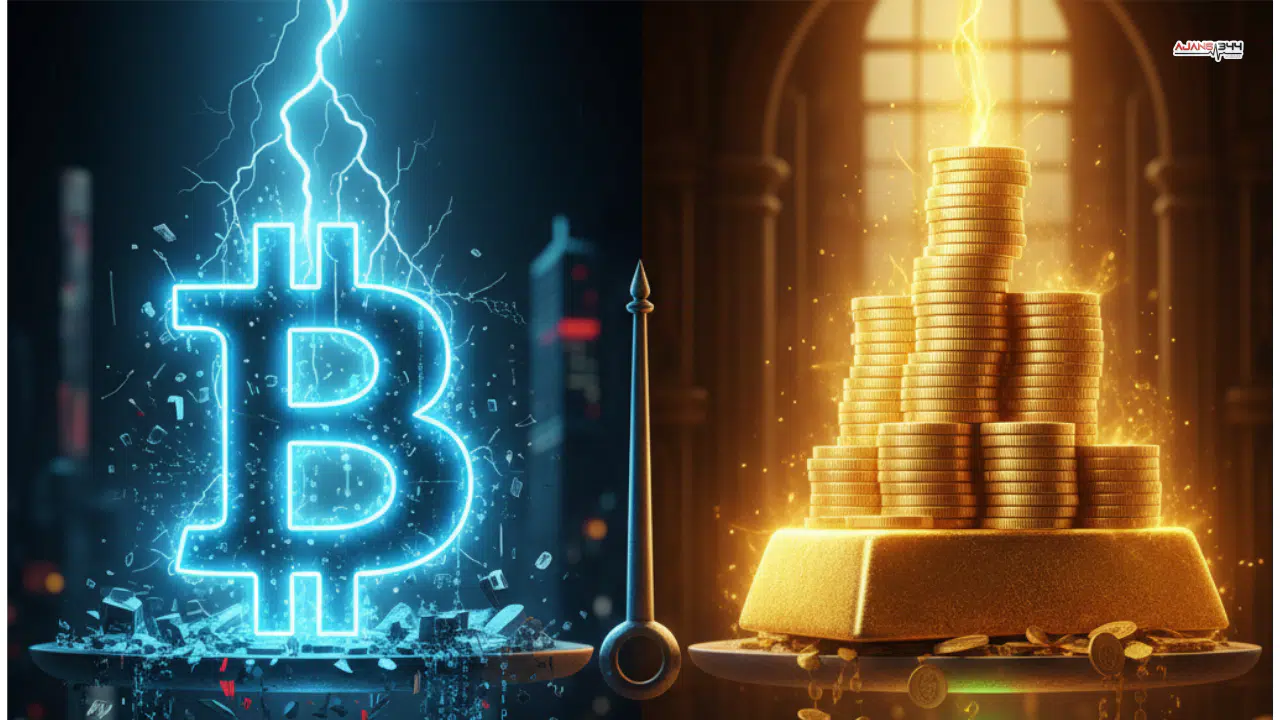 Bitcoin Dibe Vurdu, Altın 5 Haftanın Zirvesinde