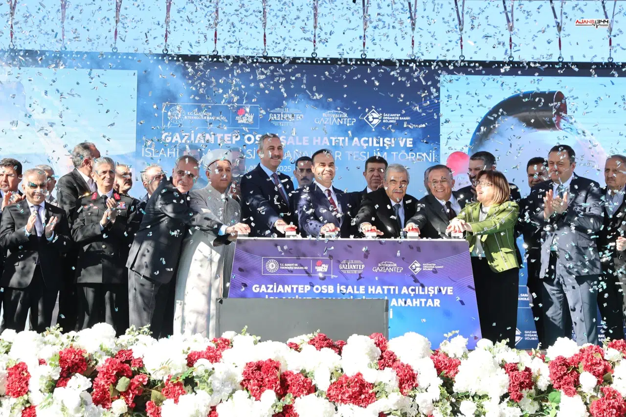 Gaziantep Sanayisinin Can Damarı Açıldı: Dev Yatırım Hayata Geçti