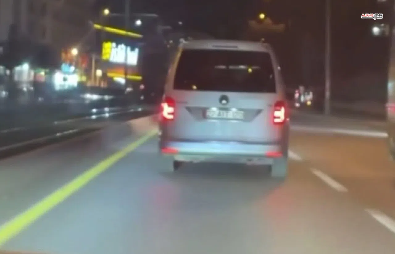 Gaziantep’te Trafikte Tehlike Saçtı, Cezadan Kaçamadı