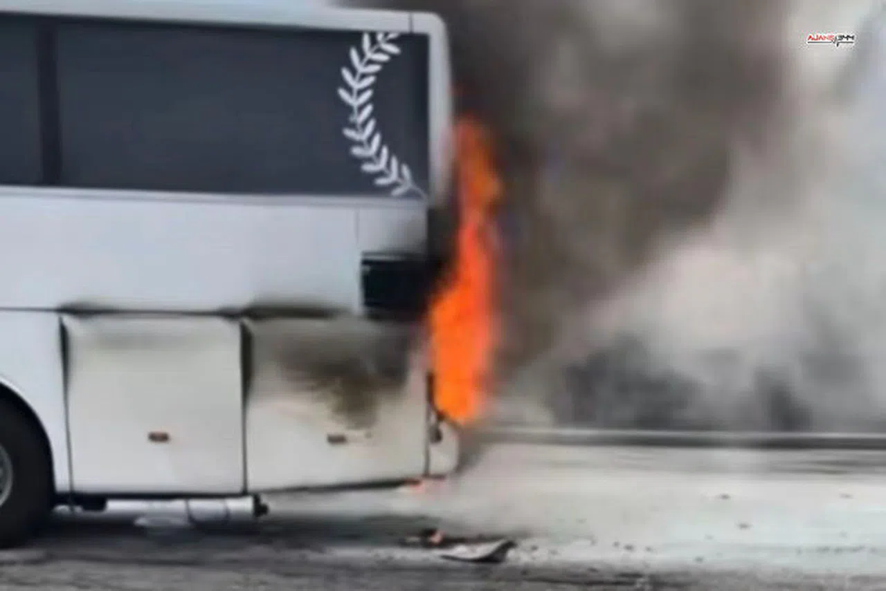 Gaziantep’te Yolcu Otobüsünde Yangın: Facia Son Anda Önledi