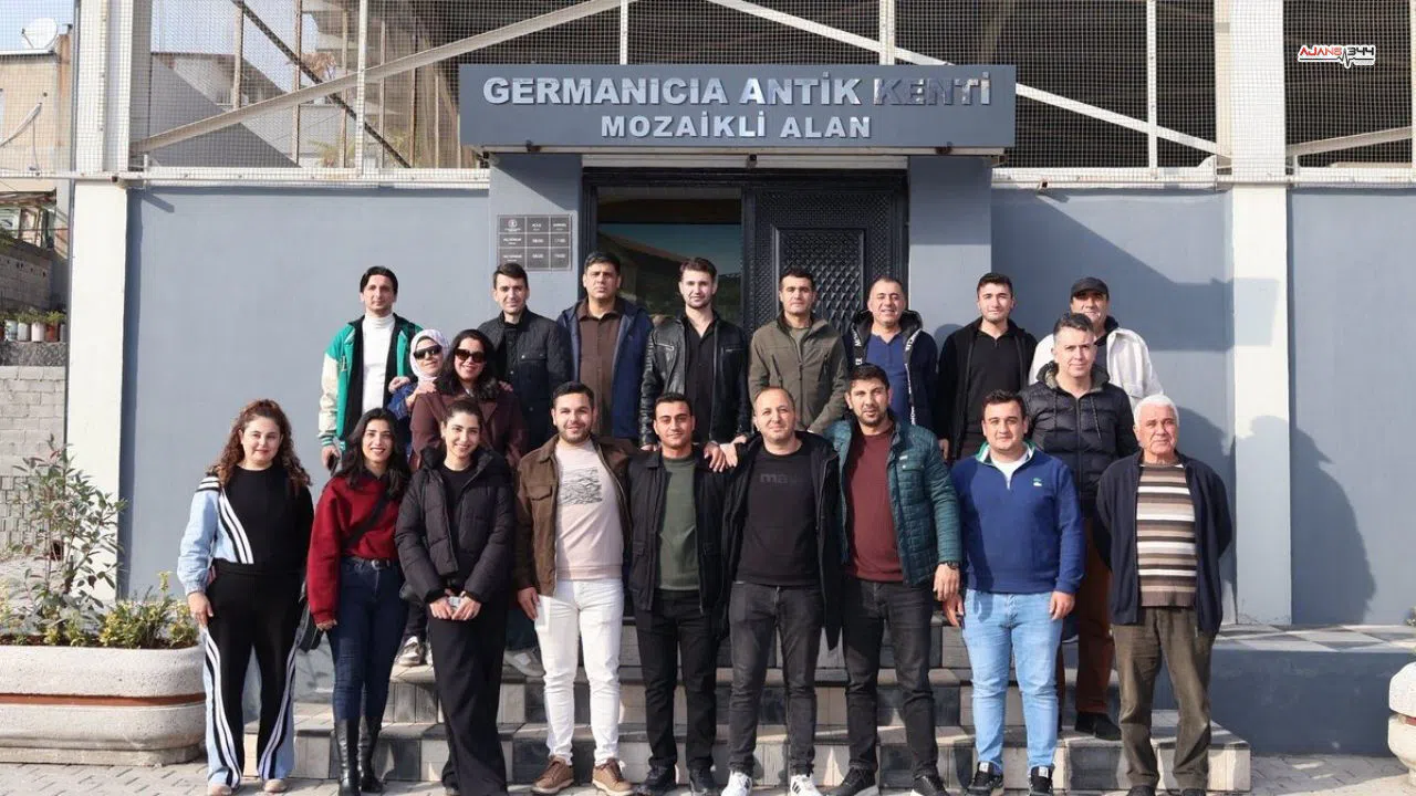 Kahramanmaraş'ta kursiyerlere Germenıcıa Antik Kenti gezisi düzenlendi