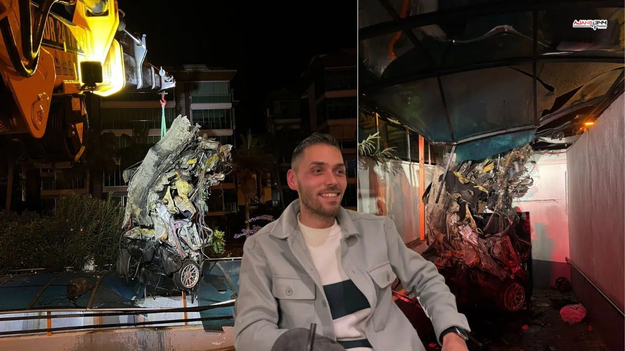 Alanya'da direksiyon hakimiyetini kaybeden araç alt geçide çarptı: 1 ölü