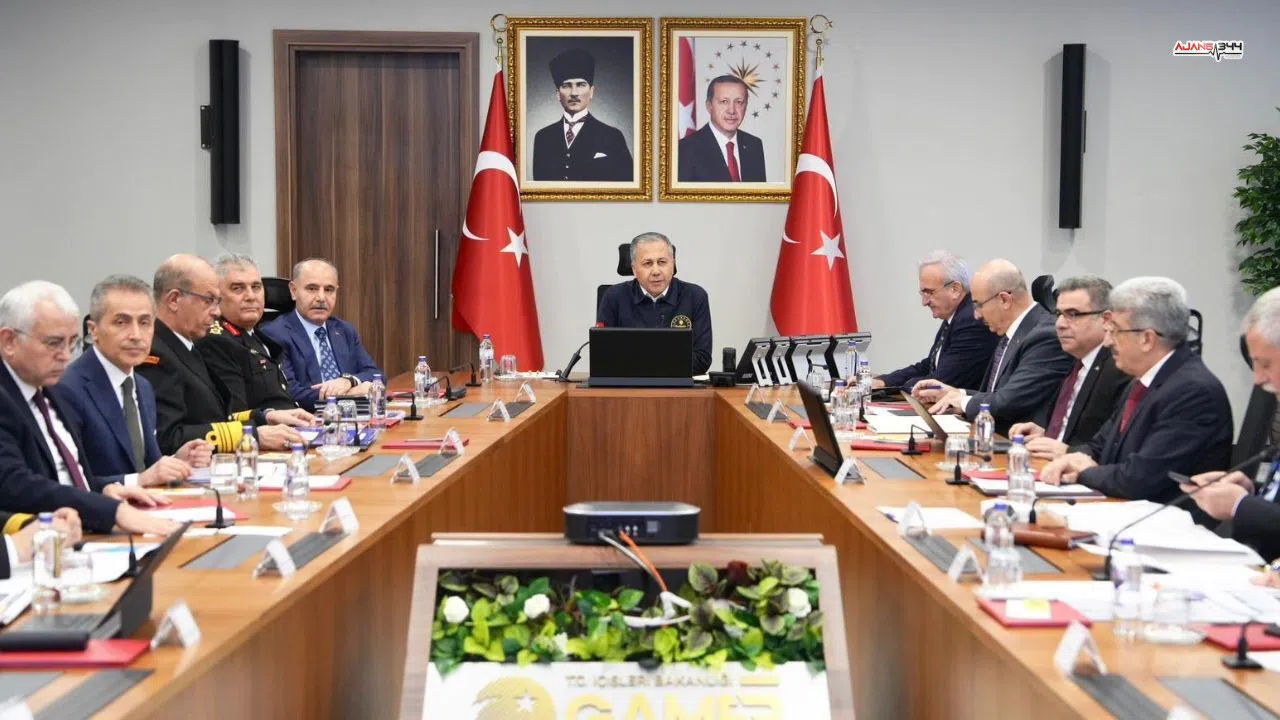 İçişleri Bakanı Yerlikaya, 81 İl Valisi ile Toplantı Gerçekleştirdi