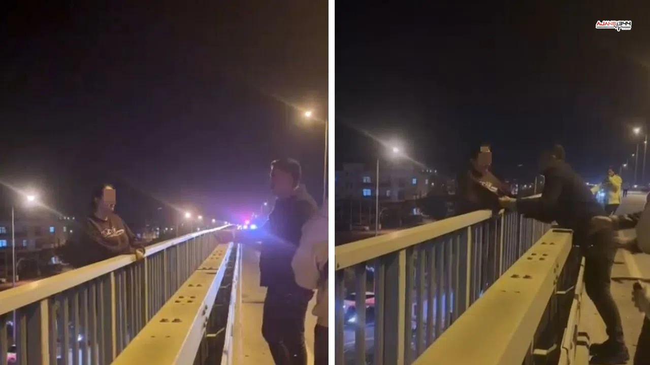 İntihar girişiminde bulunan kadın ekipler tarafından son anda kurtarıldı