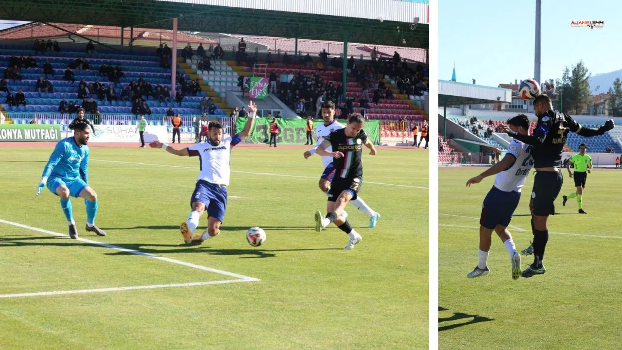 2. Lig'de Isparta32 Spor evinde galibiyeti kaçırdı