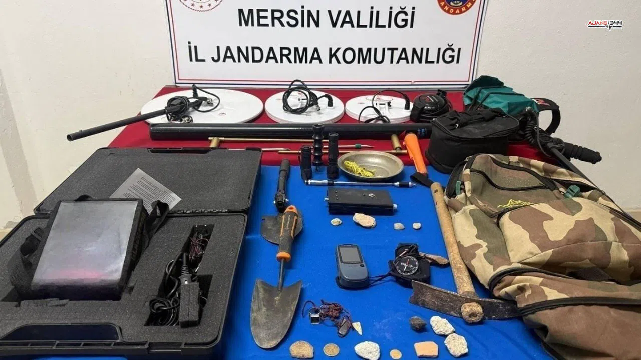 Kaçak Kazı Yapan 3 Şahıs Suçüstü Yakalandı