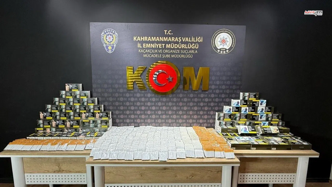 Kahramanmaraş'ta kaçakçılık operasyonu; 5 şüpheli yakalandı