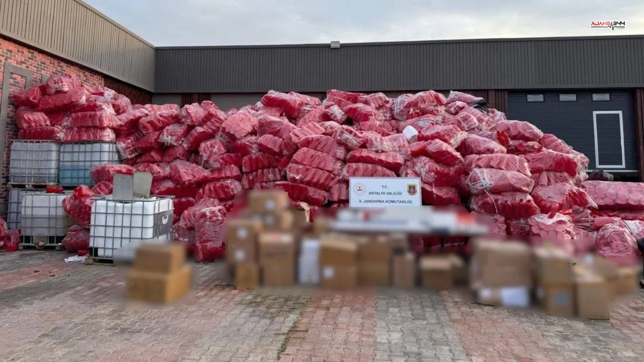 Kepez'deki Bir İşyerinden 52 Bin Litre Kaçak Alkol Çıktı