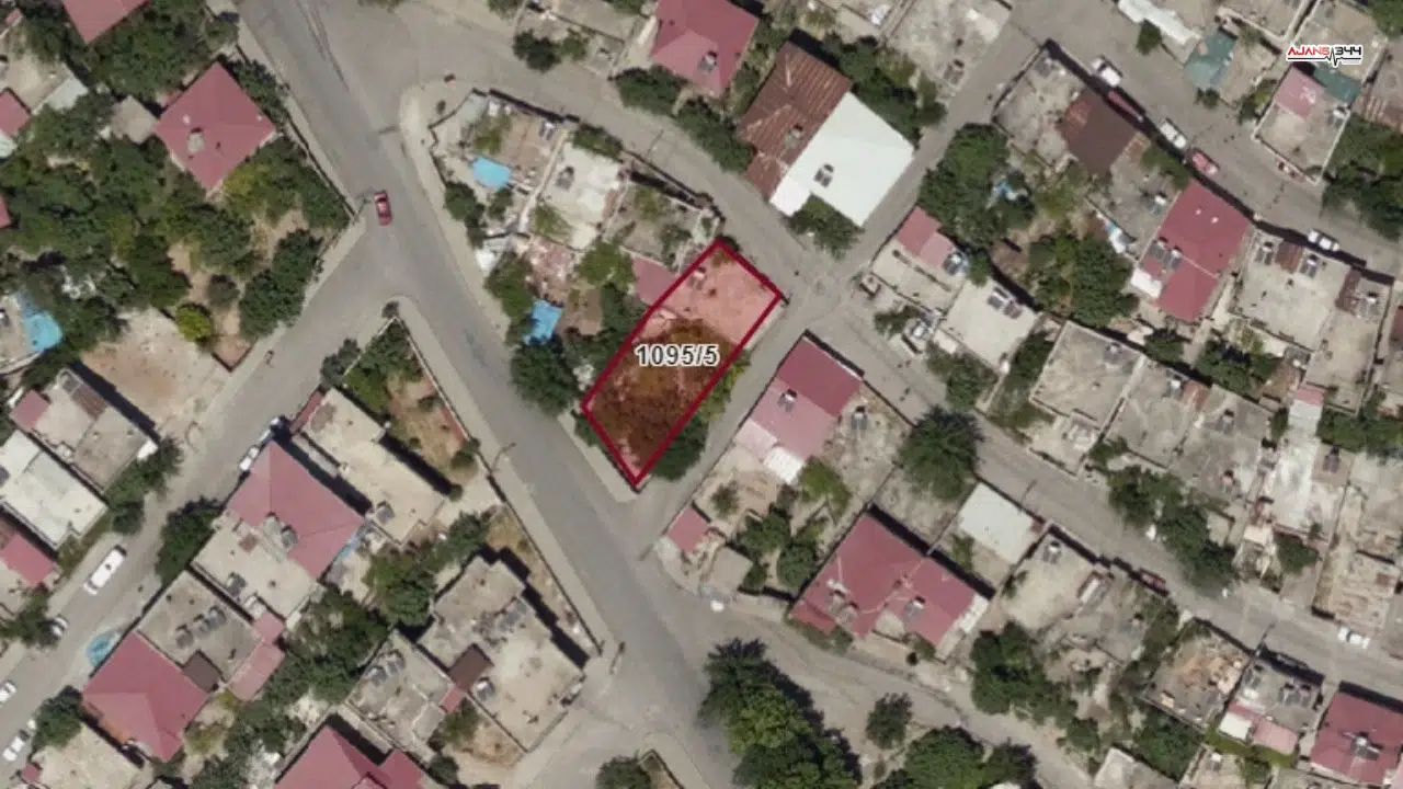 Kahramanmaraş'ta 322 Metrekare Arsa ve Müstakil Ev Satışta