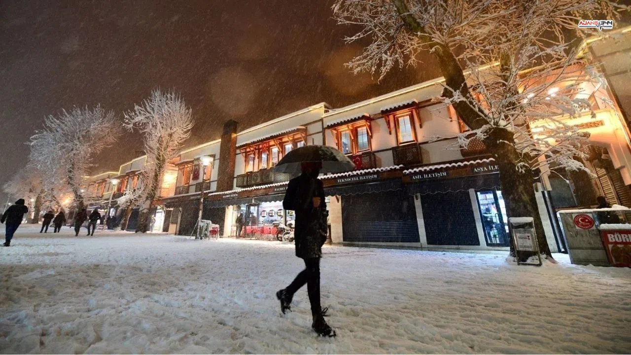 Kahramanmaraş'a Kar Geliyor