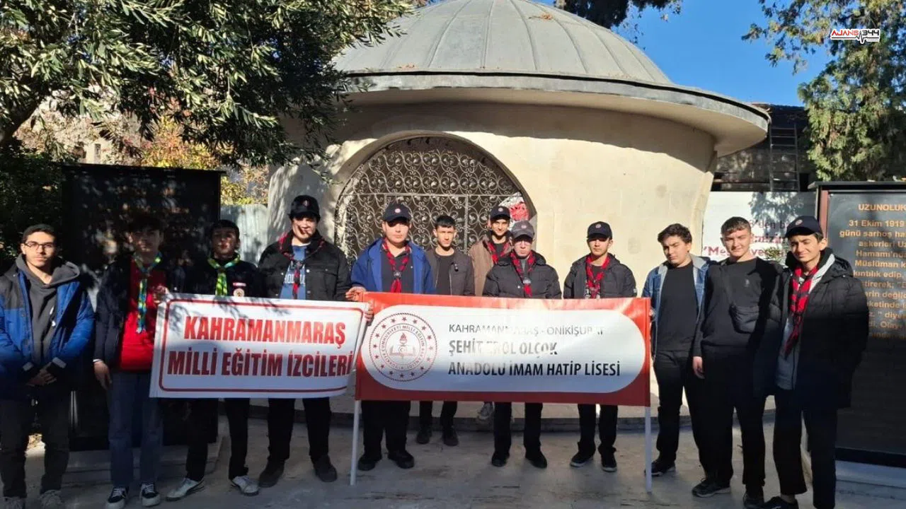 Kahramanmaraşlı izciler tarihi mekanları ziyaret etti