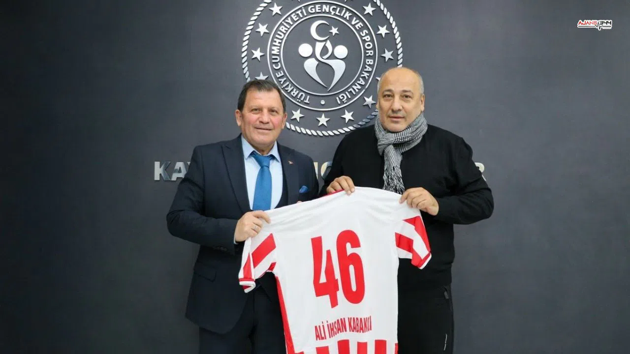 Kahramanmaraşspor başkanı, gençlik spor il müdürü'nü ziyaret etti