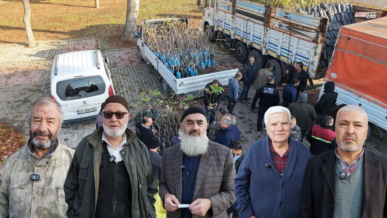 Kahramanmaraş’ta 1.500 Üreticiye 193 Bin Fidan Desteği Verildi