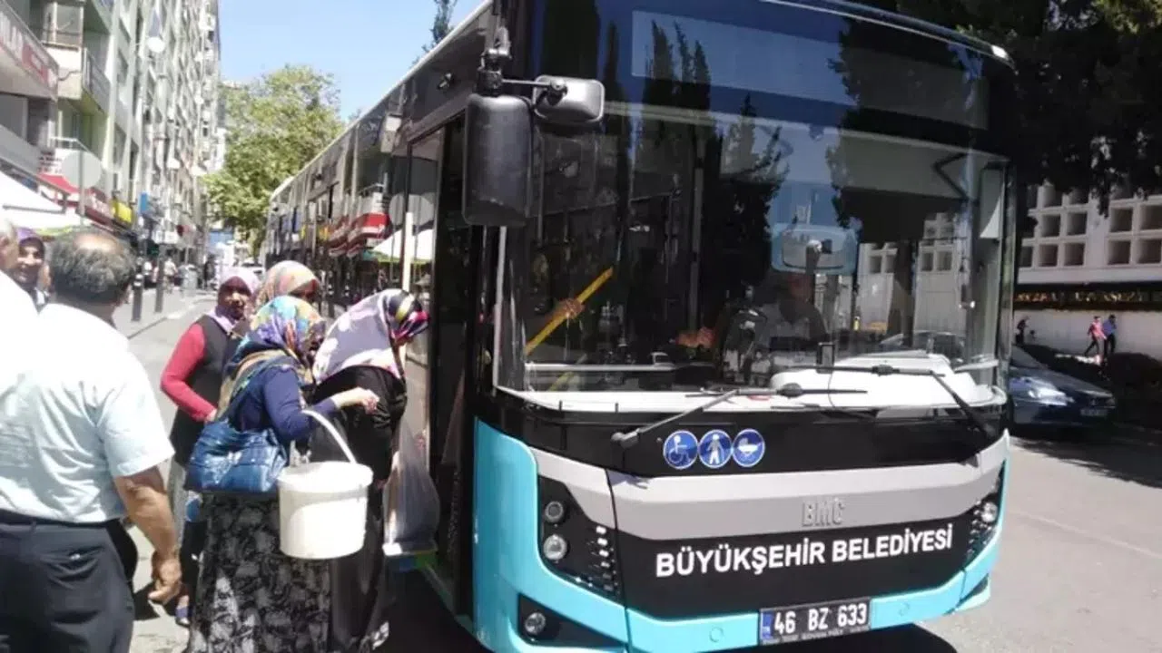 Kahramanmaraş'ta artık ücret alınmayacak! Toplu taşımada yeni dönem başladı