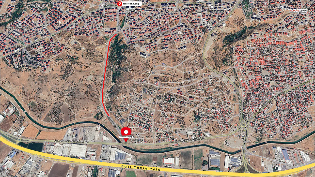 Sümbüllü Caddesi’nde Trafik Güvenliği ve Sürüş Konforu Artıyor