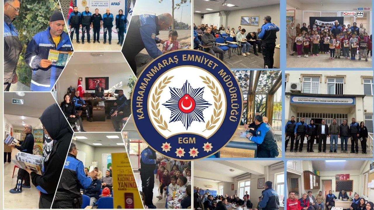 Kahramanmaraş’ta Toplum Destekli Polis Ekipleri 748 Vatandaşa Ulaştı