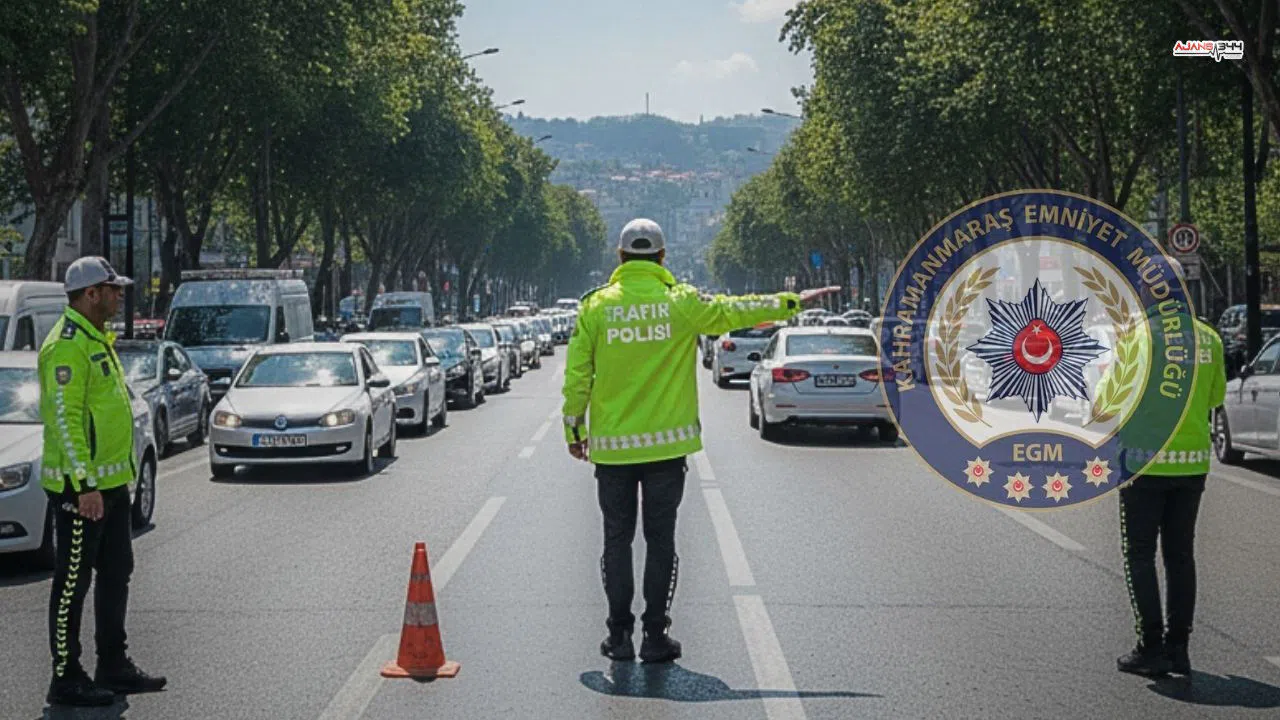 Kahramanmaraş'ta Trafik Denetimlerinde 23 Bin Araç Kontrol Edildi, 3.815 Ceza Kesildi