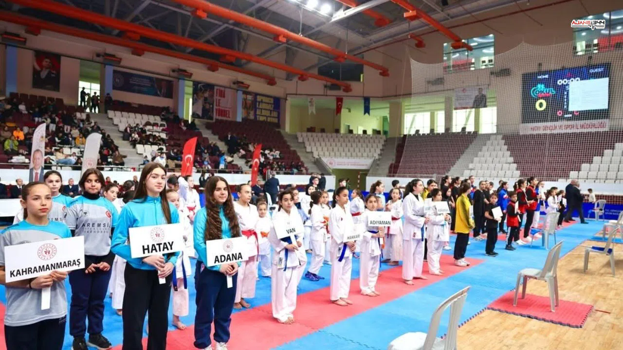 Genç sporcular Hatay'da ilimizi gururlandırdı