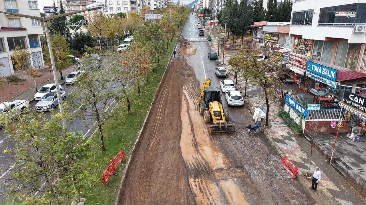 KASKİ, sağanak sonrası altyapı çalışma alanlarına müdahale etti