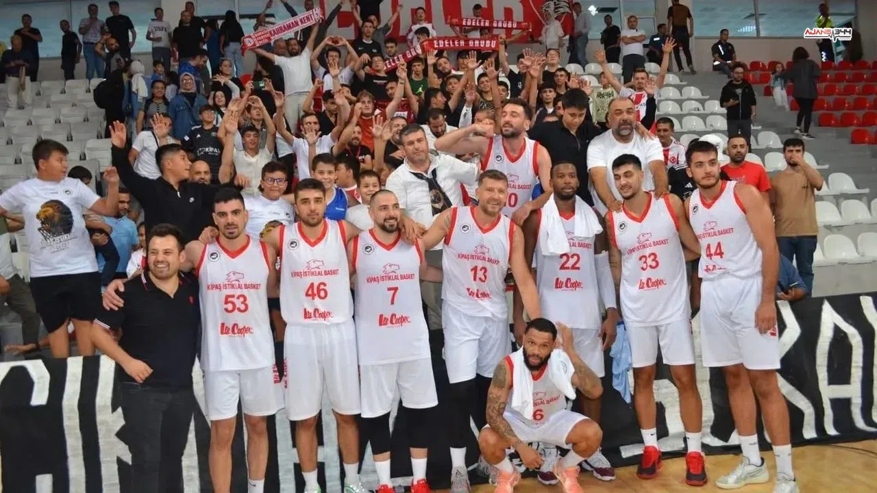 Kipaş İstiklal Basket'te kötü gidişat sürdü : skor 84-58