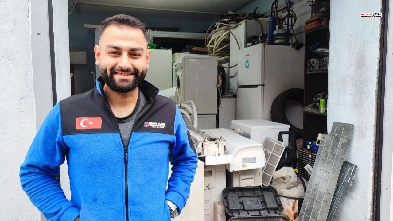 Komadan çıkan klimacı "Ölmedim, yaşıyorum" dedi