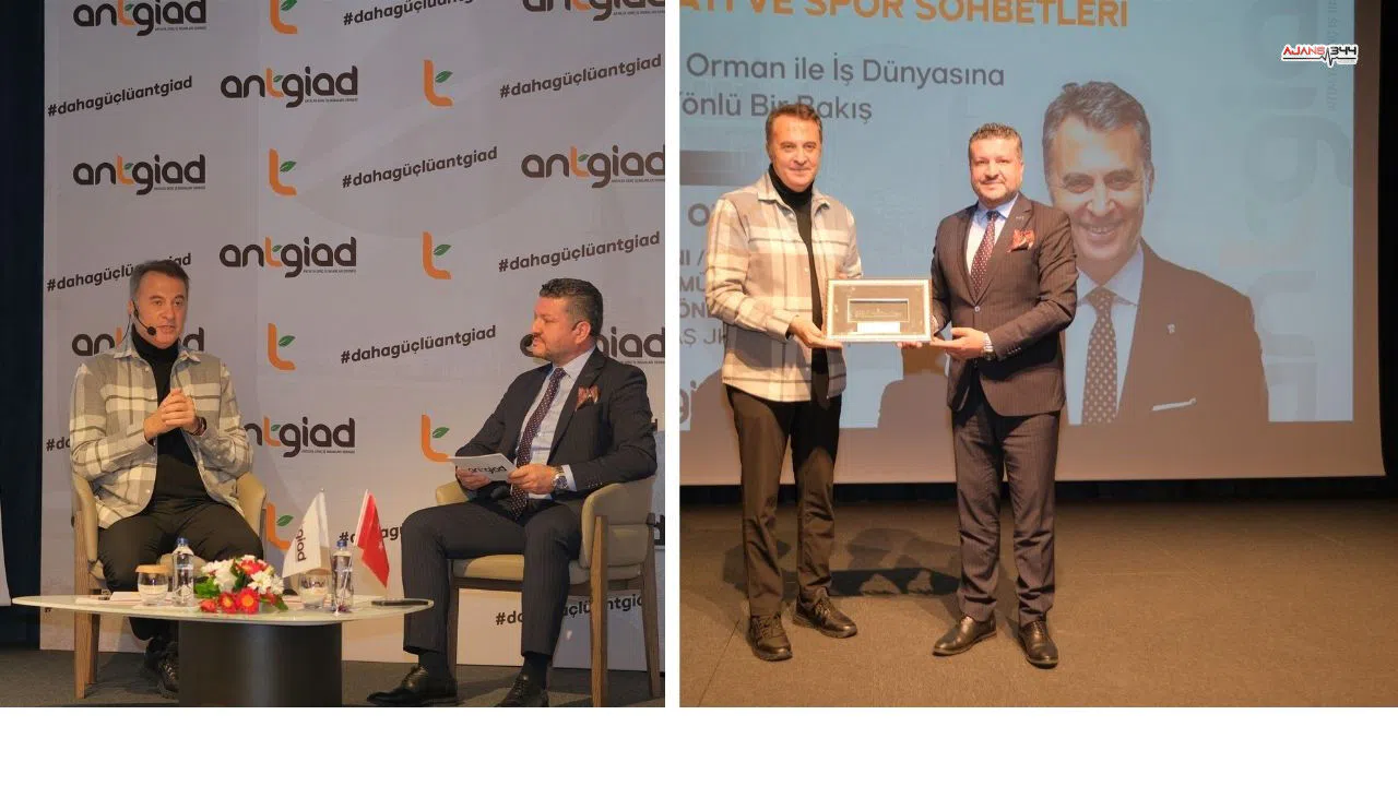 Beşiktaş eski başkanı Fikret Orman Antalya'da konuştu