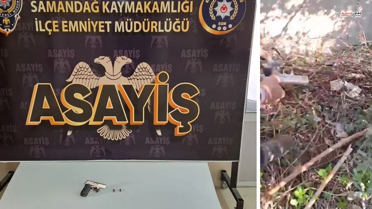 Elinde Silahla Gezen Şahıs Polis Operasyonuyla Yakalandı