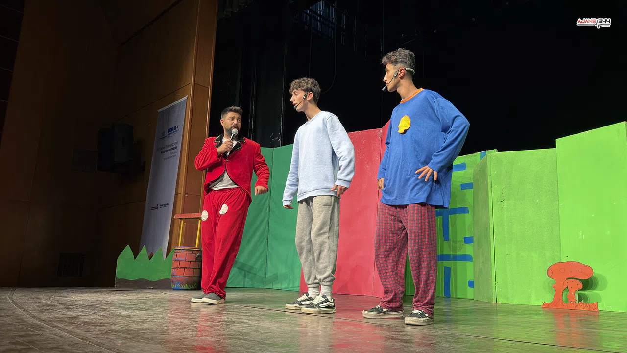 “Küçük Cesaretler Kulübü” Kahramanmaraşlı miniklerle sahnede buluştu