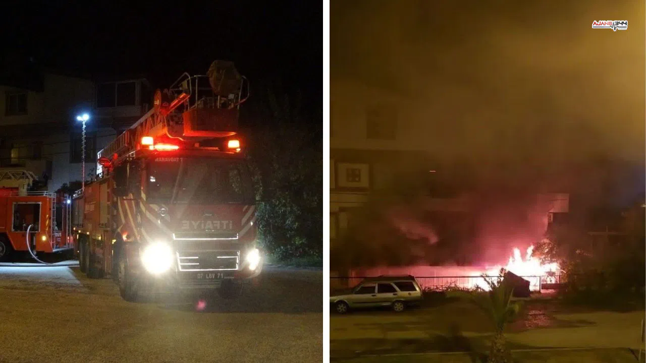 Kira anlaşmazlığı yangına dönüştü kiracı tutuklandı