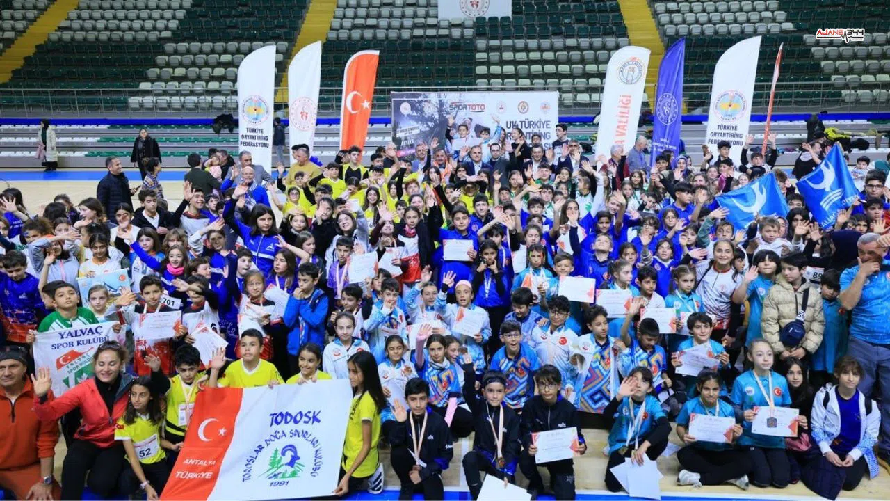 Kahramanmaraşlı sporcu oryantiringde Türkiye üçüncüsü oldu