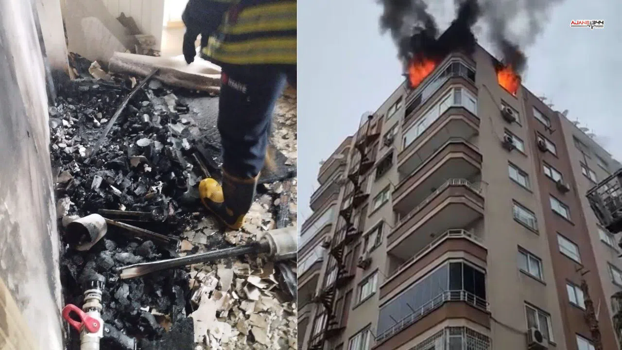 Mersin’de Yenişehir ve Erdemli’de çıkan ev yangınları paniğe neden oldu