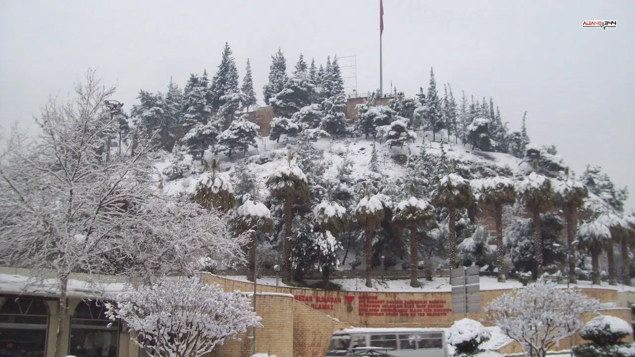 Kahramanmaraş'ta kar yağışı etkili olucak