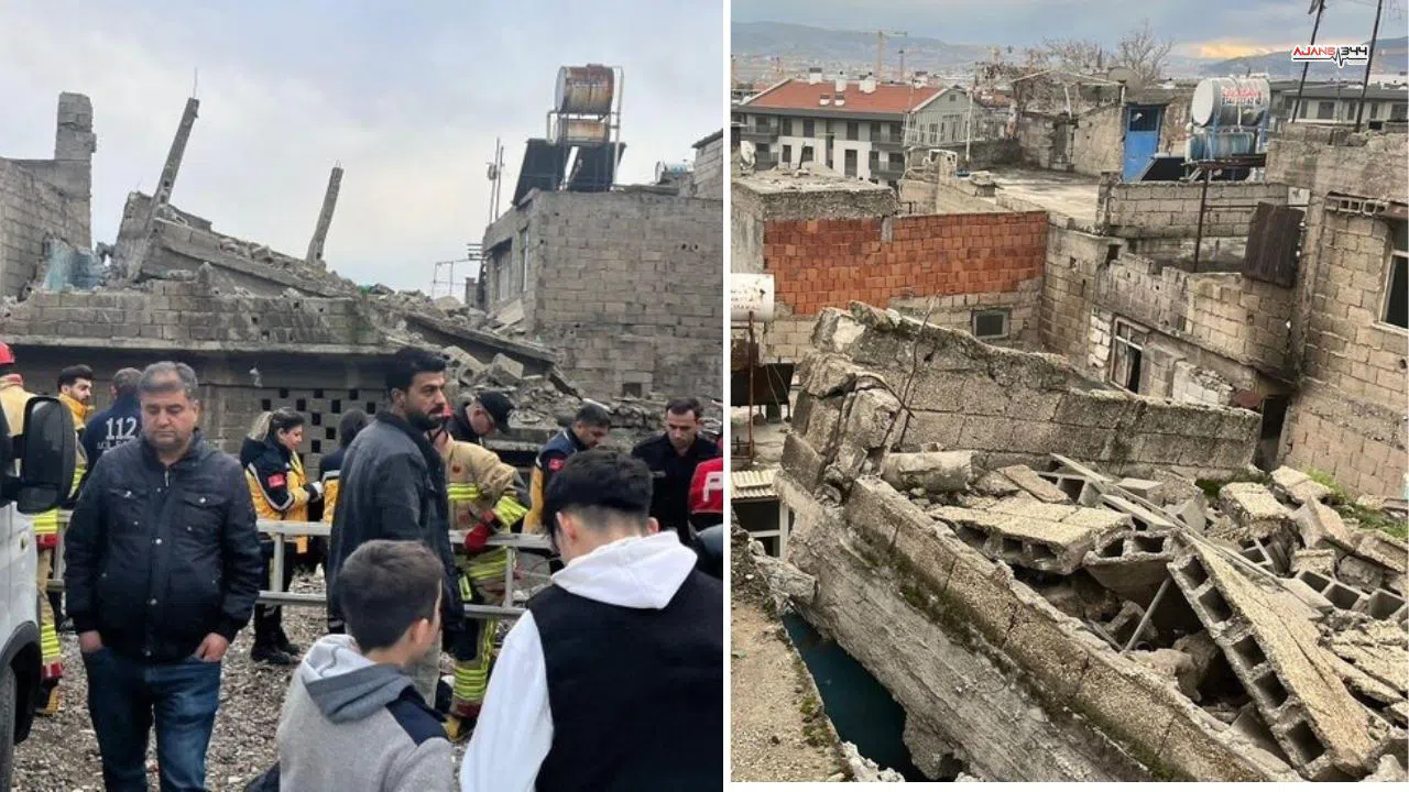 Kahramanmaraş'ta kullanılmayan metruk bina yıkıldı