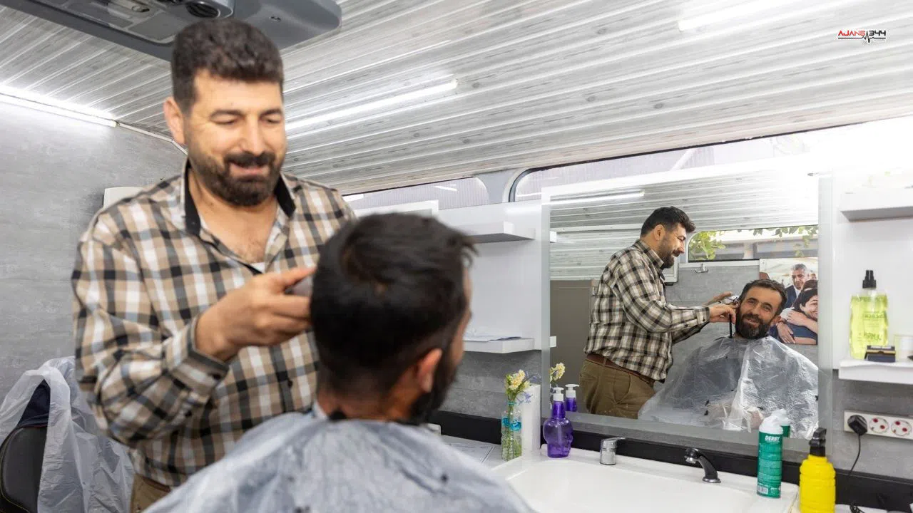 Mobil Kuaför Aracı 5 yılda 30 bin 711 kişiye ücretsiz hizmet verdi