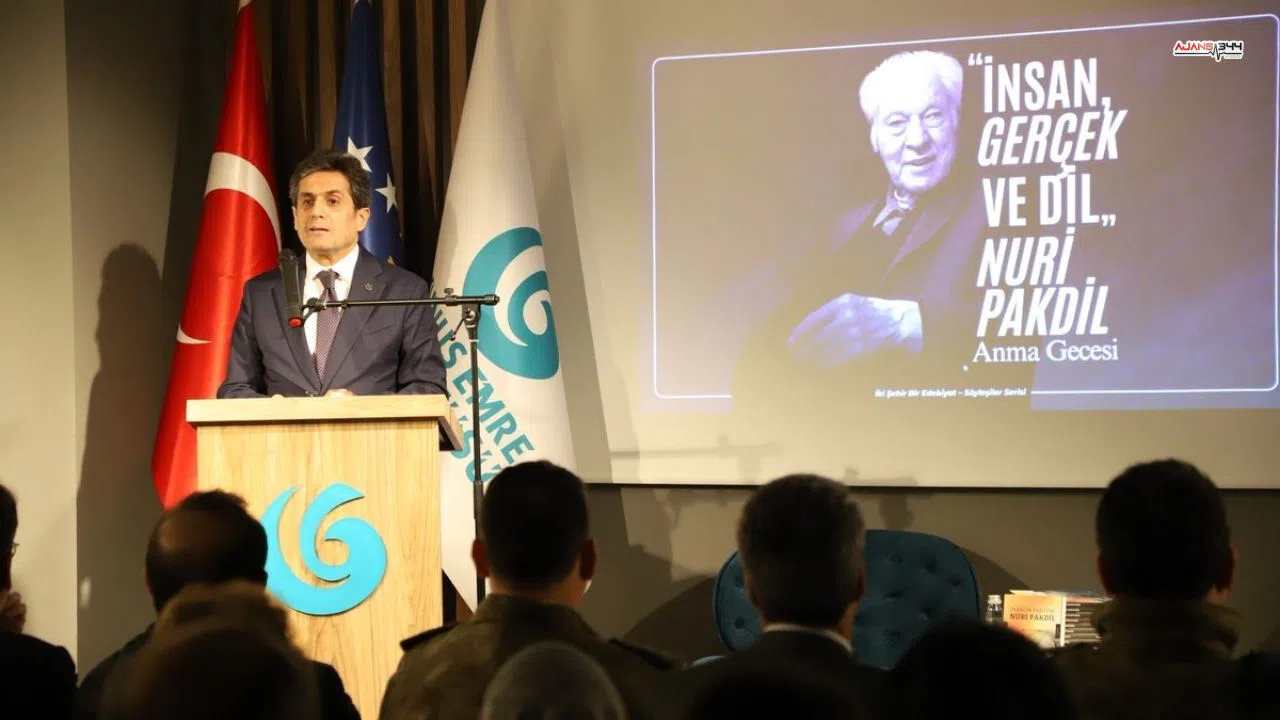 Kahramanmaraş'tan Prizren'e: Nuri Pakdil edebiyatıyla anıldı