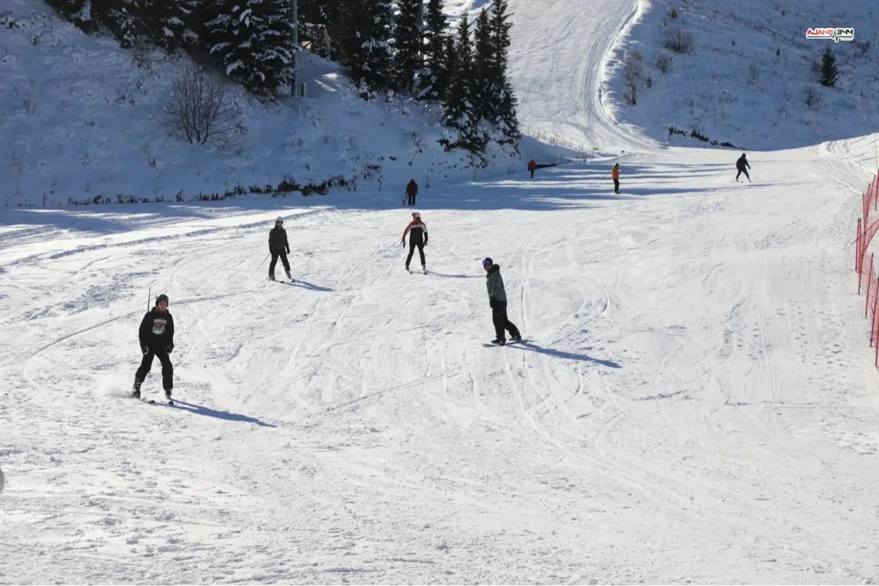 Ordu’da Kayak Sezonu Açıldı