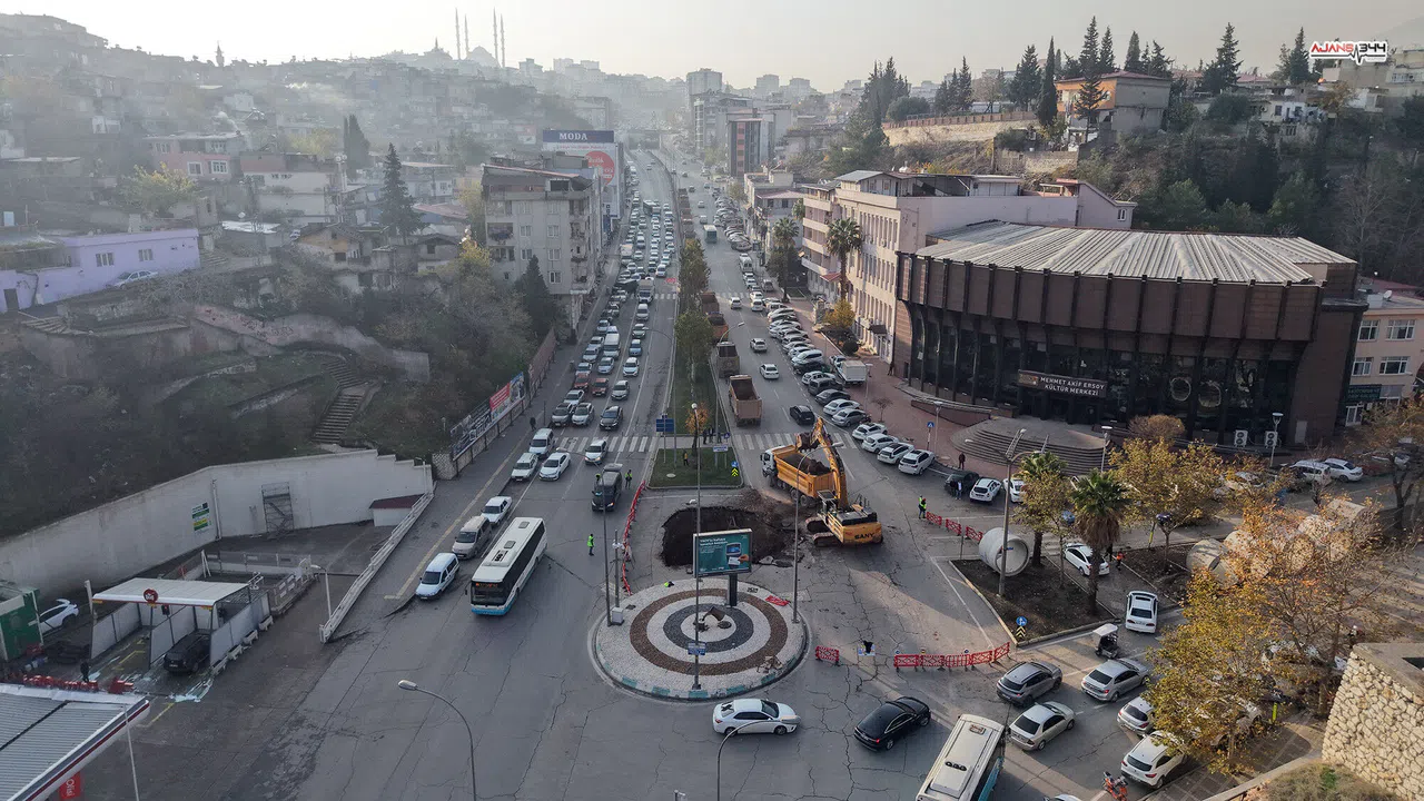 Kahramanmaraş'ta altyapı çalışması nedeniyle o yol kapandı