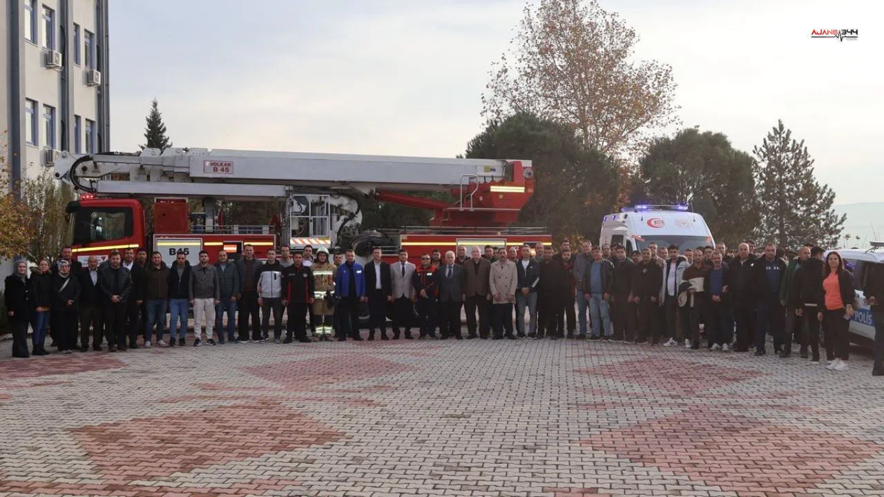 Kahramanmaraş'ta Olağanüstü Hal Eğitimi Verildi