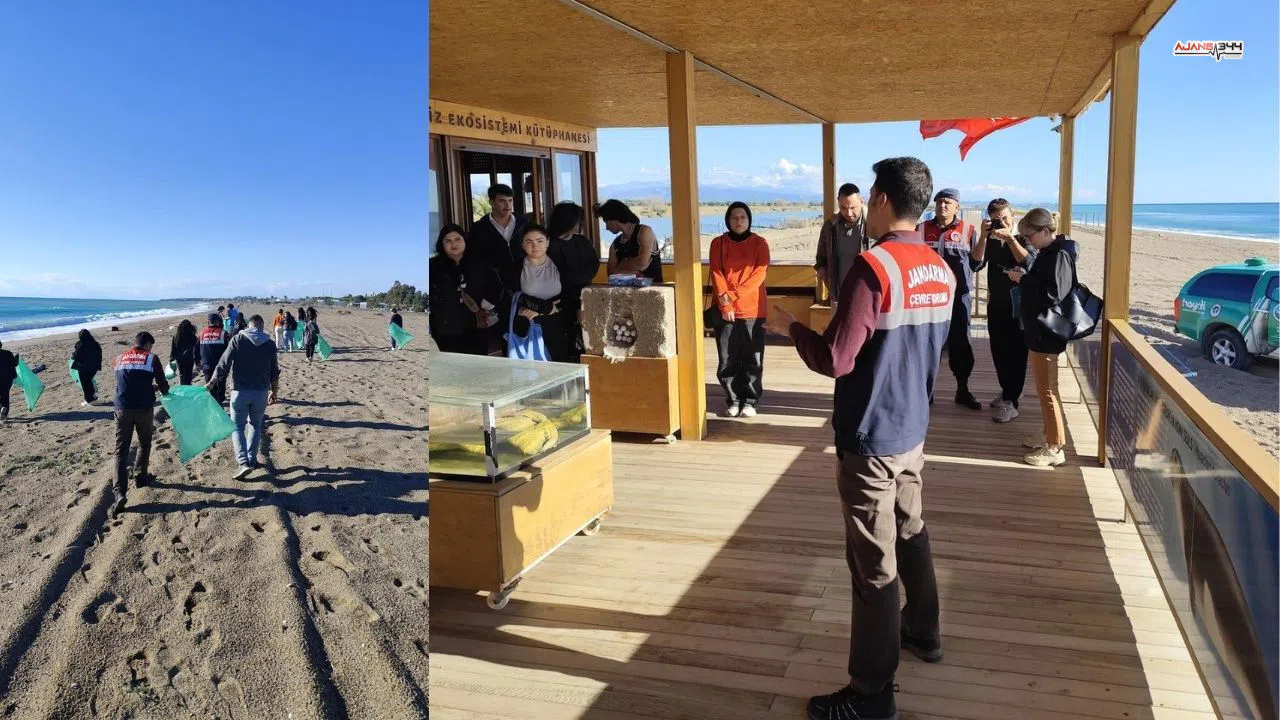 Jandarma ve Üniversitelilerden Sorgun Boğazı’nda Temizlik