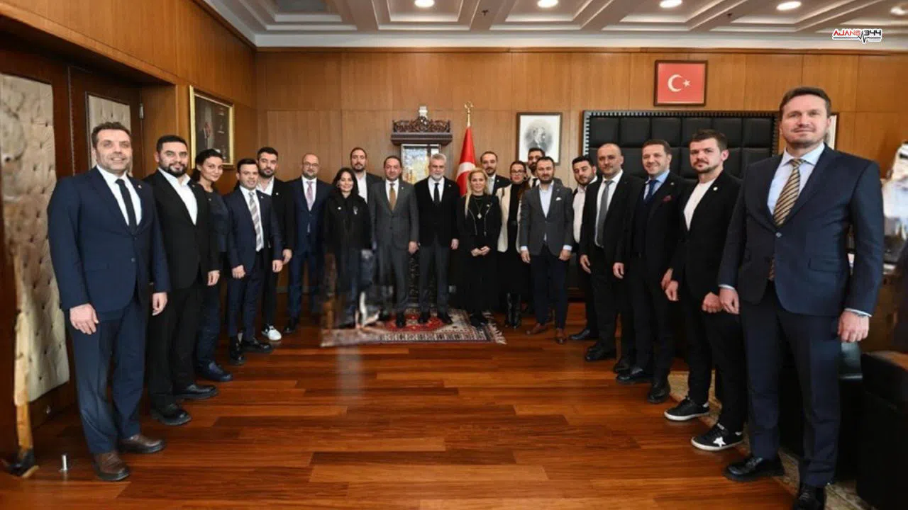 Kahramanmaraş'ta TÜGİAD Heyeti, Başkan Fırat Görgel'i Ziyaret Etti