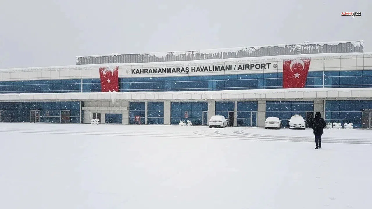 Kahramanmaraş'ta uçak seferleri iptal edildi