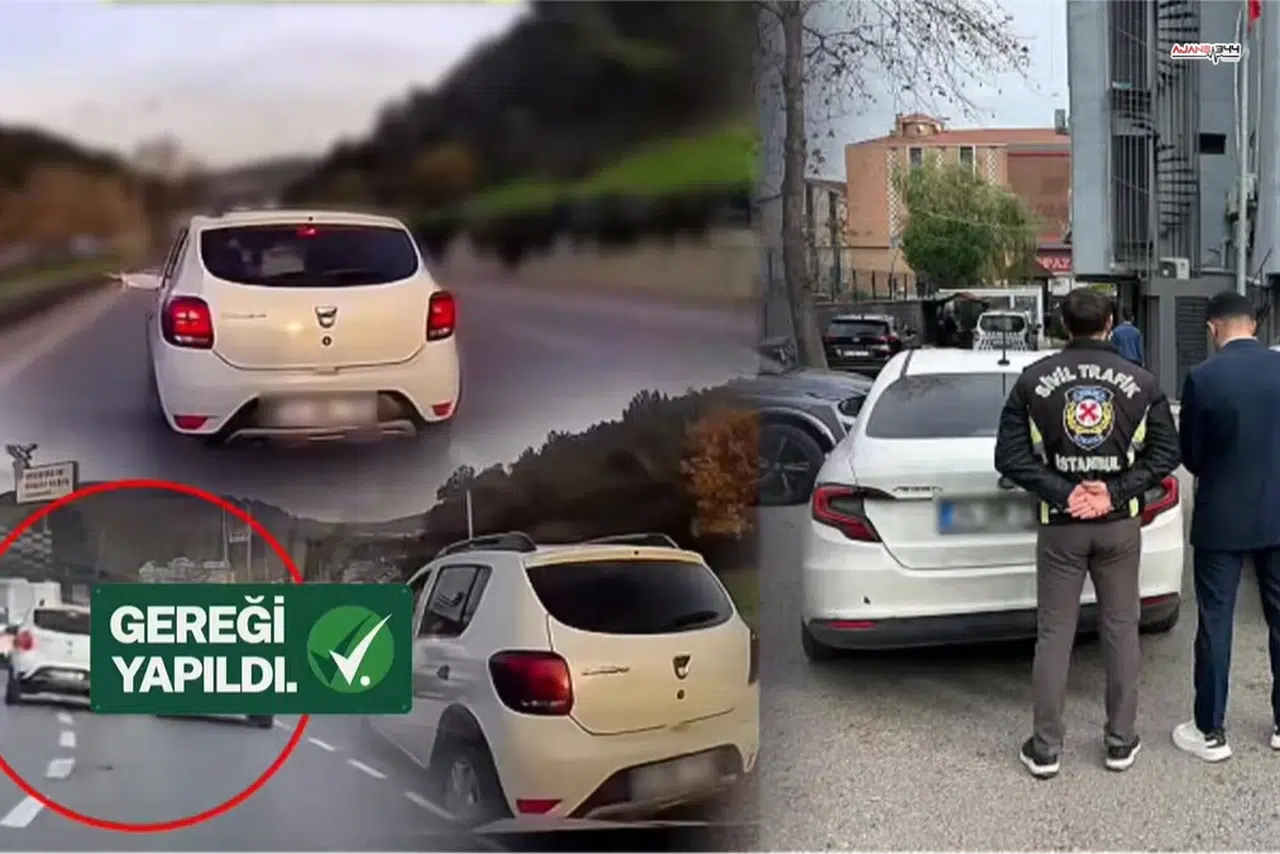 Ümraniye’de makas atan sürücü yakalandı: Yerlikaya’dan sert uyarı