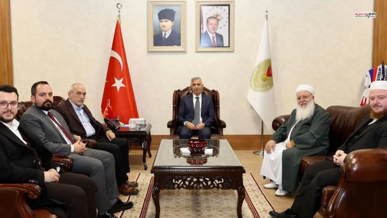 Vali Mükerrem Ünlüer Çeşitli Kurum Temsilcilerini Ağırladı