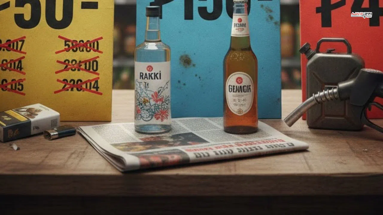 Yeni Yılda Sigara Akaryakıt ve Alkole Zam Belli Oldu!