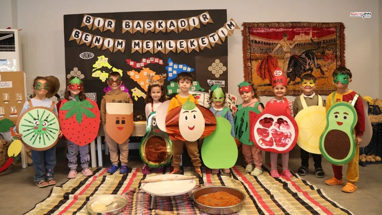 Minik Öğrenciler Yerli Malı Haftası'nı Kutladı