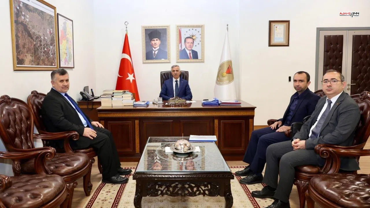 Kahramanmaraş Valisi Ünlüer İki Önemli Heyeti Ağırladı