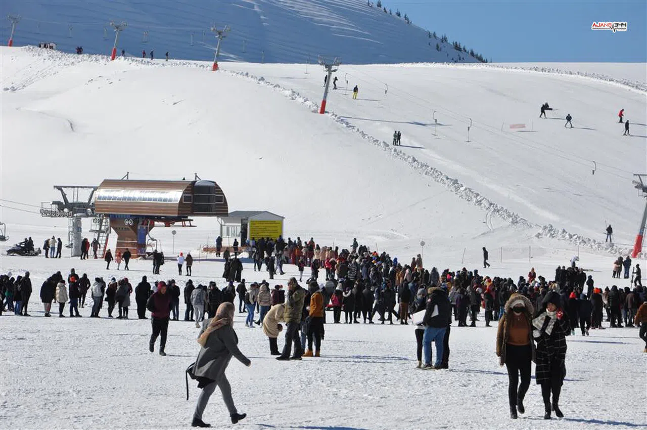 Yedikuyular Kayak Merkezi Geçici Olarak Kapatıldı